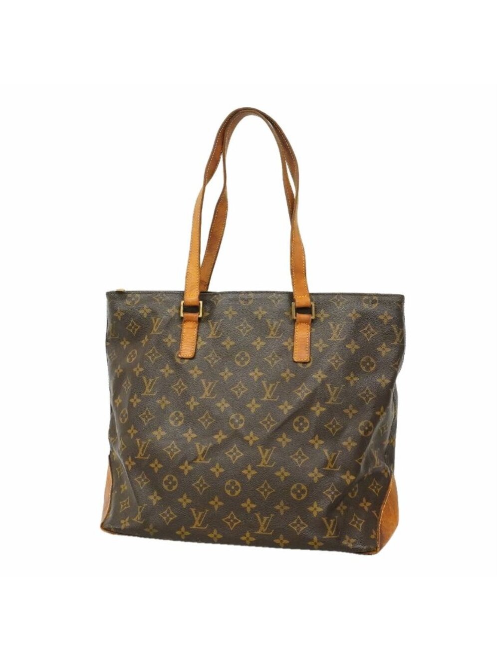 Louis Vuitton Tote Bag Monogram Cabas Mezzo Brown